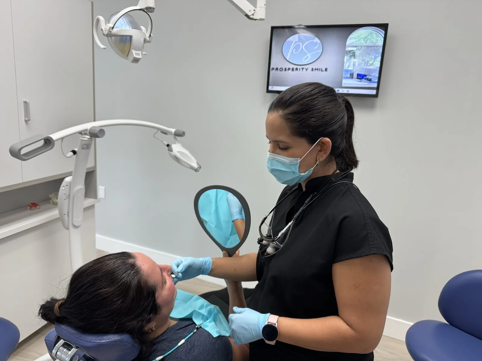 Evaluación dental en Prosperity Smile